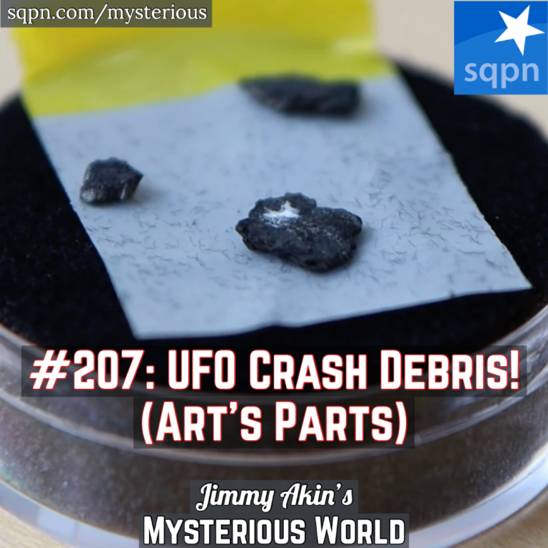 UFO Crash Debris! (Art’s Parts)